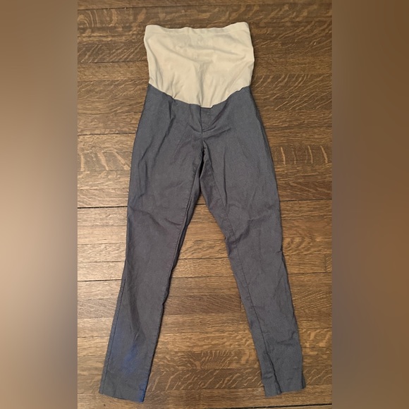 Maternity Motherhood PantsStretchy Skinny Gray Size Maternity Small - Picture 5 of 12